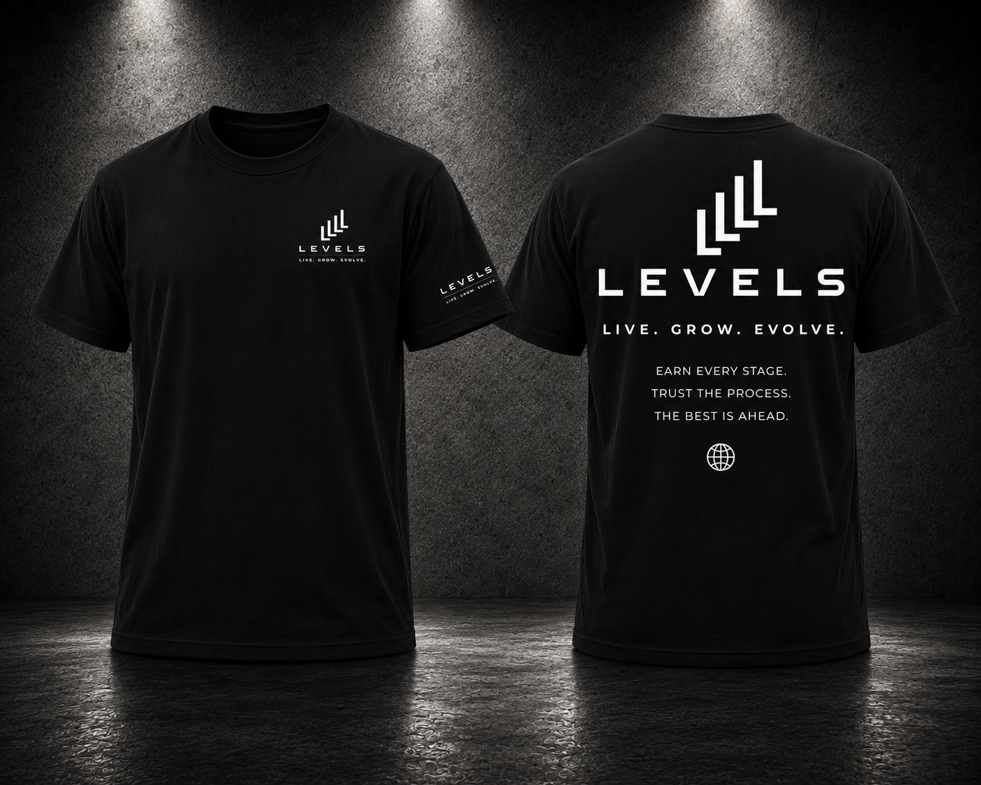 LEVELS Original Signature Logo T-Shirt