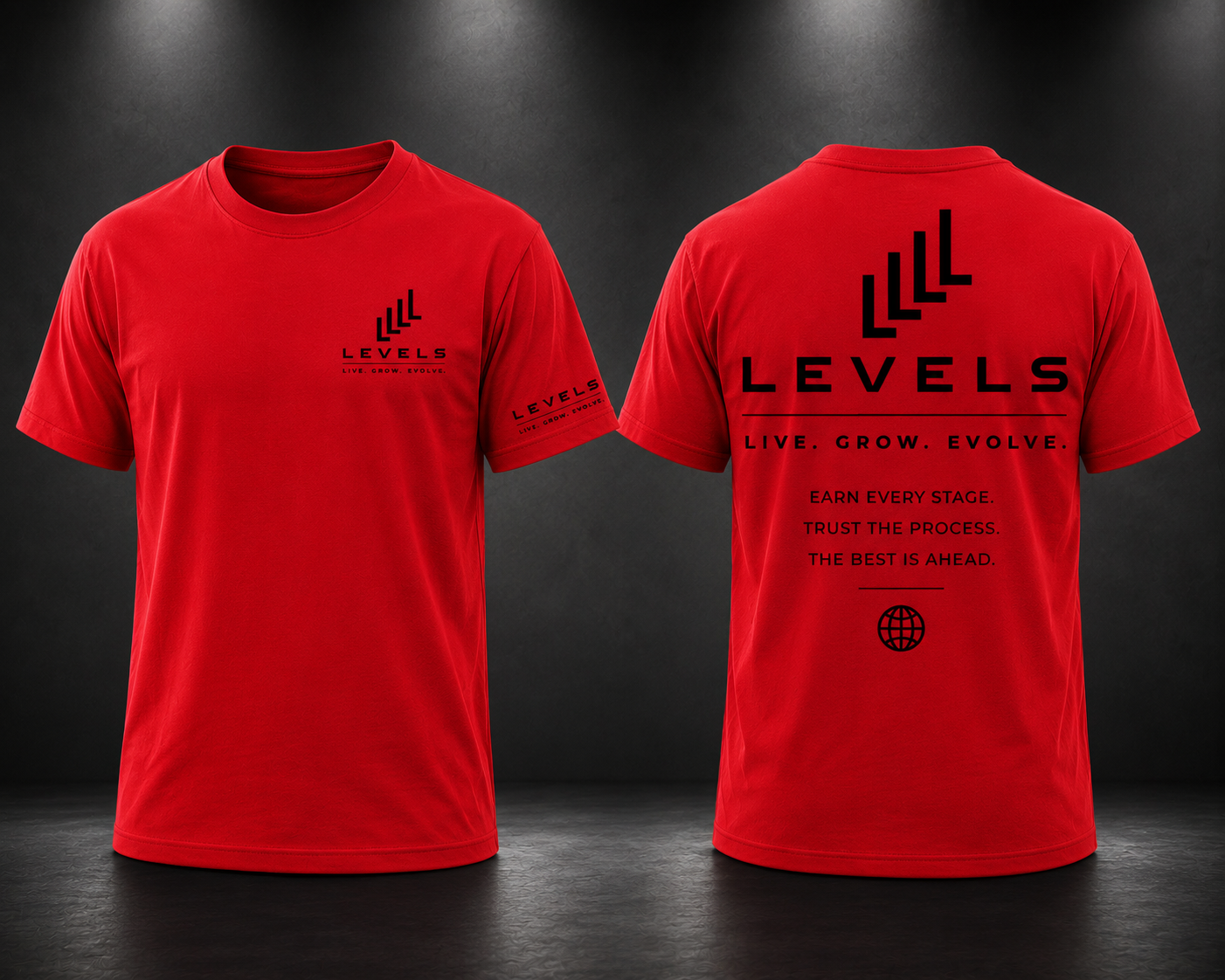 LEVELS Original Signature Logo T-Shirt